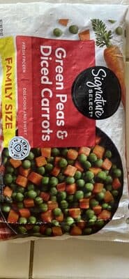 Green Peas & Diced Carrots
