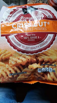 Seasoned Criss Cut French Fried Potatoes