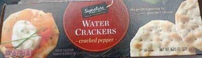 Cracked Pepper Water Crackers