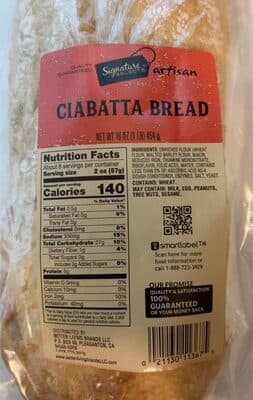 Classic Artisan Ciabatta Bread
