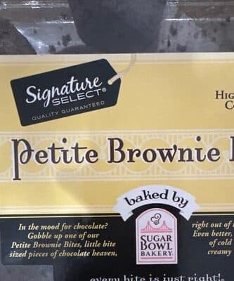 Petite Brownie Bites