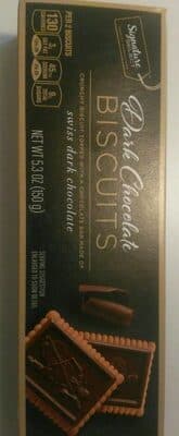 Signature select dark chocolate biscuits