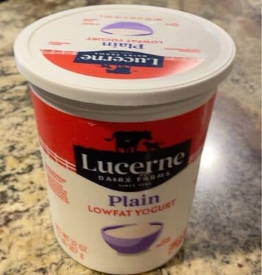 Plain Lowfat Yogurt