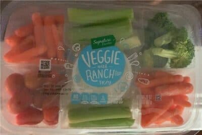 Veggie With Ranch Dip Tray