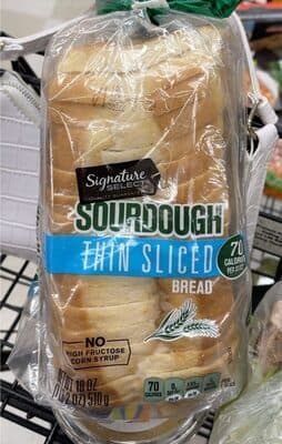 Sourdough Thin Sliced Bread