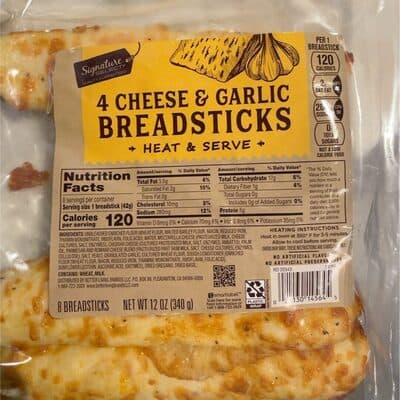 Cheese & Garlic Breadsticks