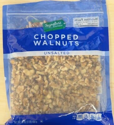 Unsalted Chopped Walnuts