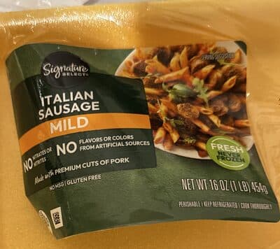 Sweet Italian Sausage