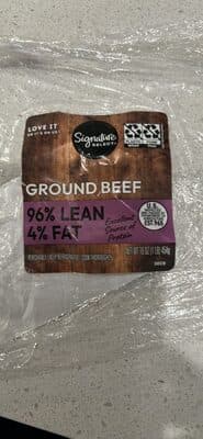 96% Lean Ground Beef