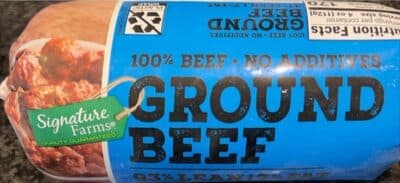 93% Lean/7% Fat Ground Beef
