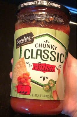 Hot Classic Chunky Salsa