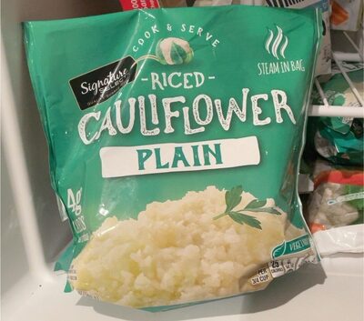 Plain Riced Cauliflower