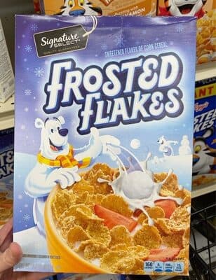 Frosted flakes