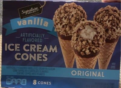 Vanilla Ice Cream Cones