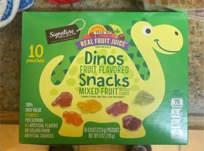 Dinos Fruit Flavored Snacks