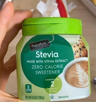 Stevia Zero Calorie Sweetener