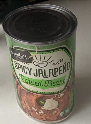 Spicy Jalapeno Refried Beans