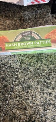 Lightly Seasoned Chopped Potatoes Hash Brown Patties