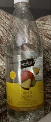 Sparkling Water Beverage, Mango Pineapple