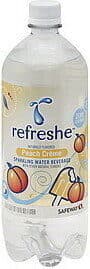 Sparkling Water Beverage, Peach Creme