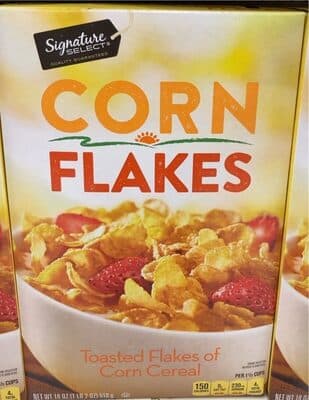 Corn Flakes Toasted Flakes of Corn Cereal