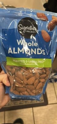Unsalted Whole Almonds