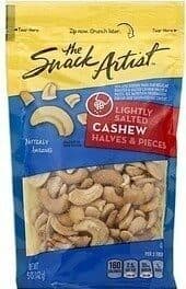 Lightly Salted Halves & Pieces Cashews