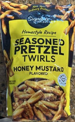 Mustard pretzels