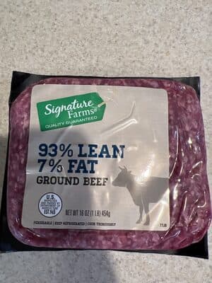 93% Lean Ground Beef