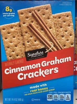 Cinnamon Graham Flavored Crackers