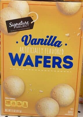 Vanilla Flavored Wafers