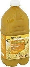 Pineapple 100% Juice From Concentrate