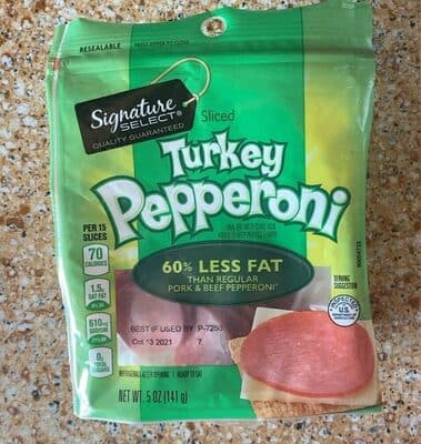 Sliced Turkey Pepperoni