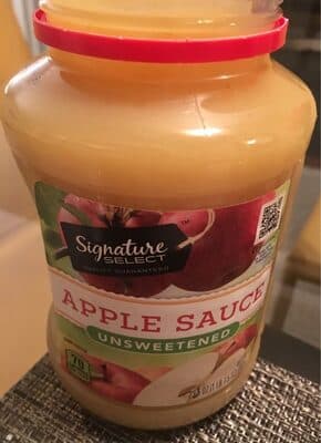 Unsweetened Apple Sauce