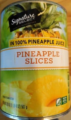 Pineapple Slices in 100% Pineapple Juice