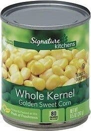 Select whole kernel corn
