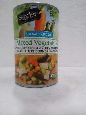 Mixed No Salt Added Vegetables