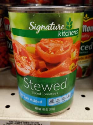 No Salt Added Stewed Tomatoes