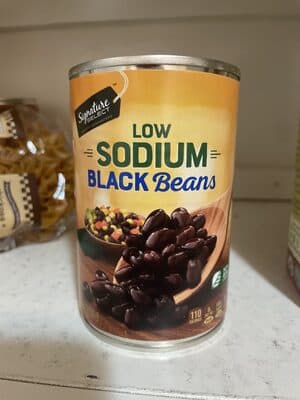 Black Low Sodium Beans