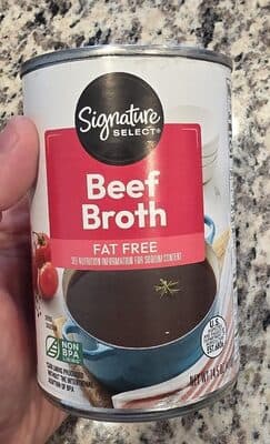 Beef Fat Free Broth