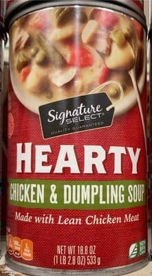 Chicken & Dumpling Hearty Soup