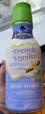 French Vanilla Sugar Free Coffee Creamer