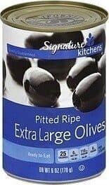 Extra Large Ripe Pitted Olives