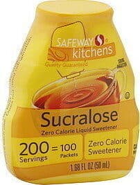 Zero Calorie Liquid Sweetener With Sucralose