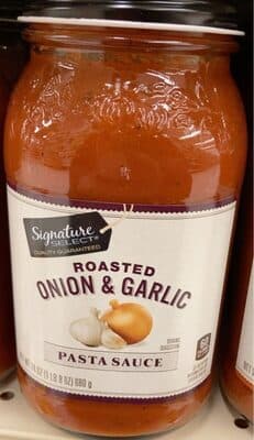 Roasted Onion & Garlic Pasta Sauce
