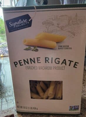 ENRICHED MACARONI PRODUCT, PENNE RIGATE
