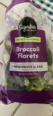 BROCCOLI FLORETS MICROWAVE IN BAG