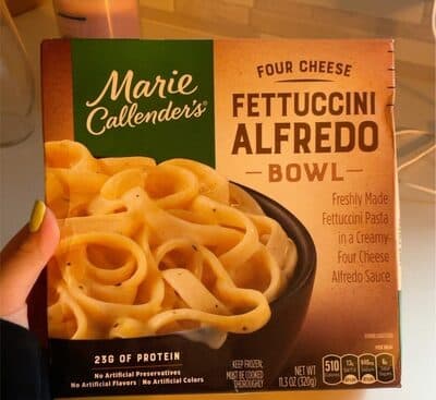 Four Cheese Fettuccini Alfredo Freshly Made Fettuccini Pasta in a Creamy Four Cheese Alfredo Sauce Bowl