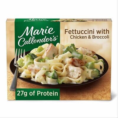 Fettuccini With Chicken & Broccoli Tossed In A Creamy Alfredo Sauce On Freshly Made Pasta