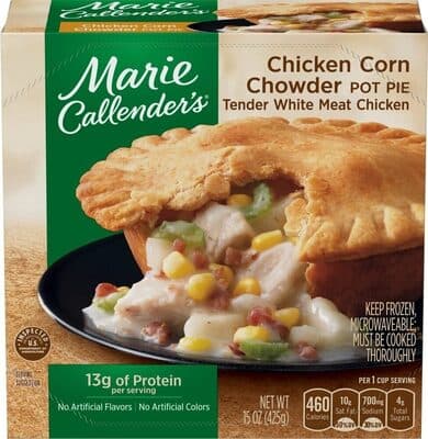 Chicken Corn Chowder Pot Pie